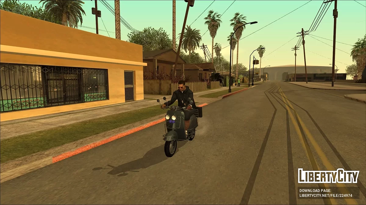 Pegassi Faggio из GTA 5 / GTA San Andreas