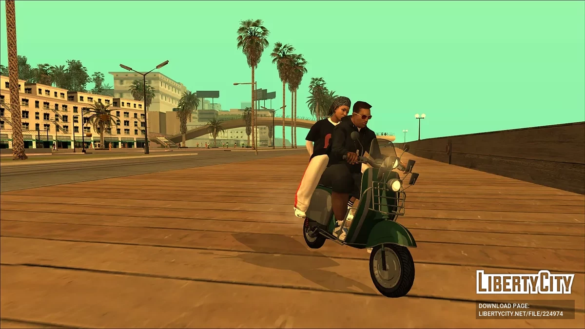 Pegassi Faggio из GTA 5 / GTA San Andreas