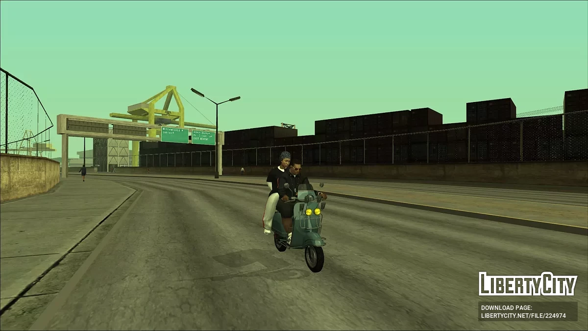 Pegassi Faggio из GTA 5 / GTA San Andreas