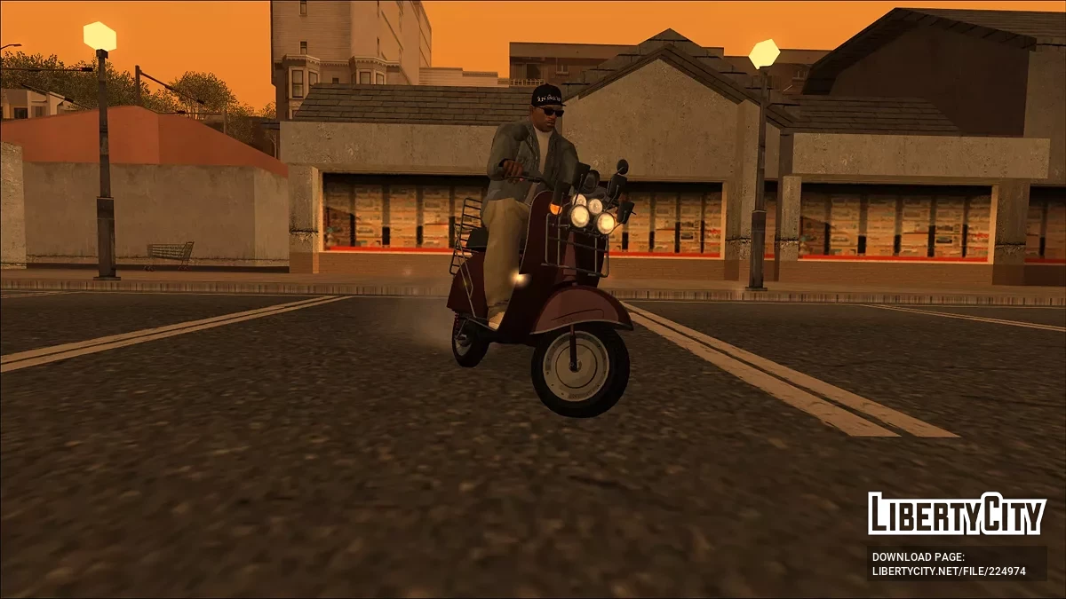 Pegassi Faggio из GTA 5 / GTA San Andreas