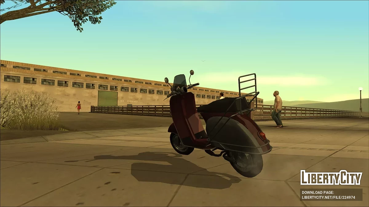 Pegassi Faggio из GTA 5 / GTA San Andreas