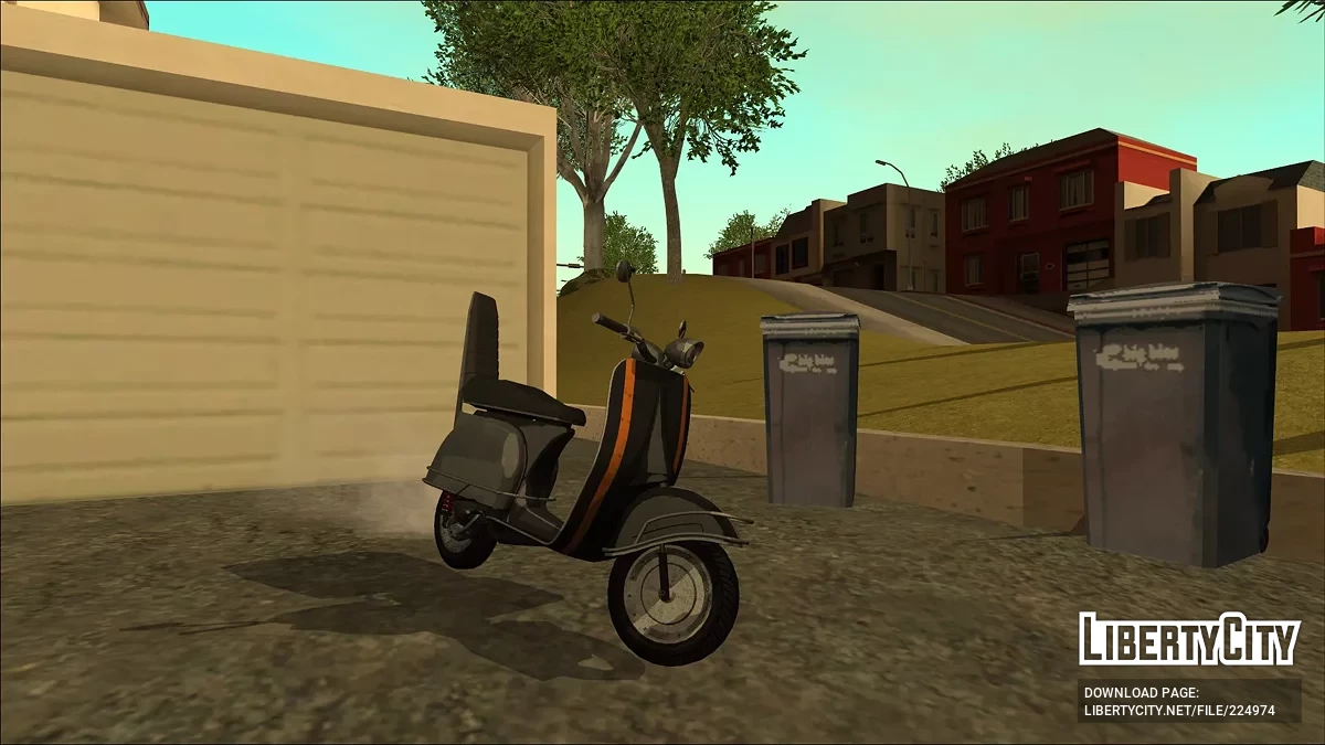 Pegassi Faggio из GTA 5 / GTA San Andreas