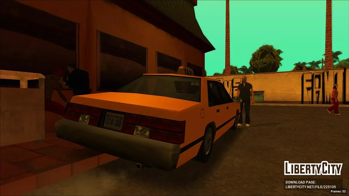 Такси из GTA Vice City Stories / GTA San Andreas