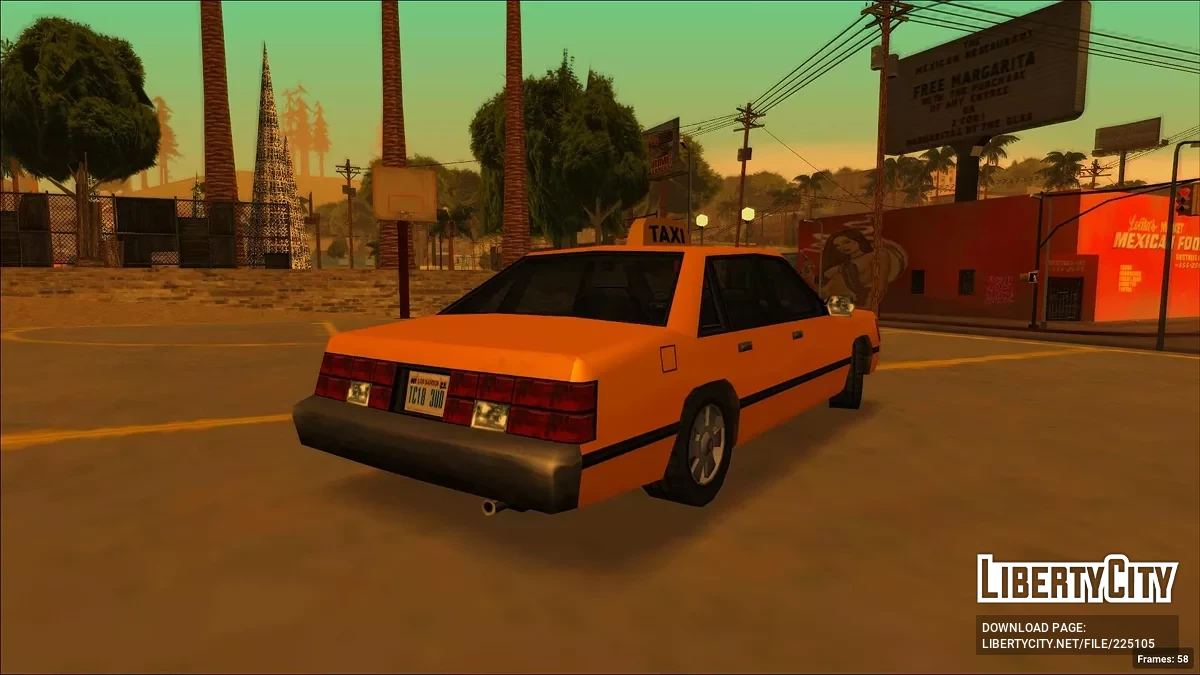 Такси из GTA Vice City Stories / GTA San Andreas