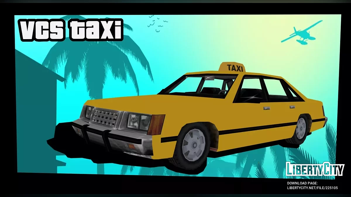 Такси из GTA Vice City Stories / GTA San Andreas