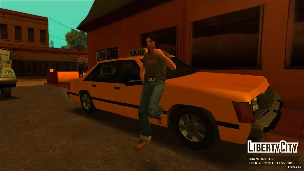 Такси из GTA Vice City Stories / GTA San Andreas