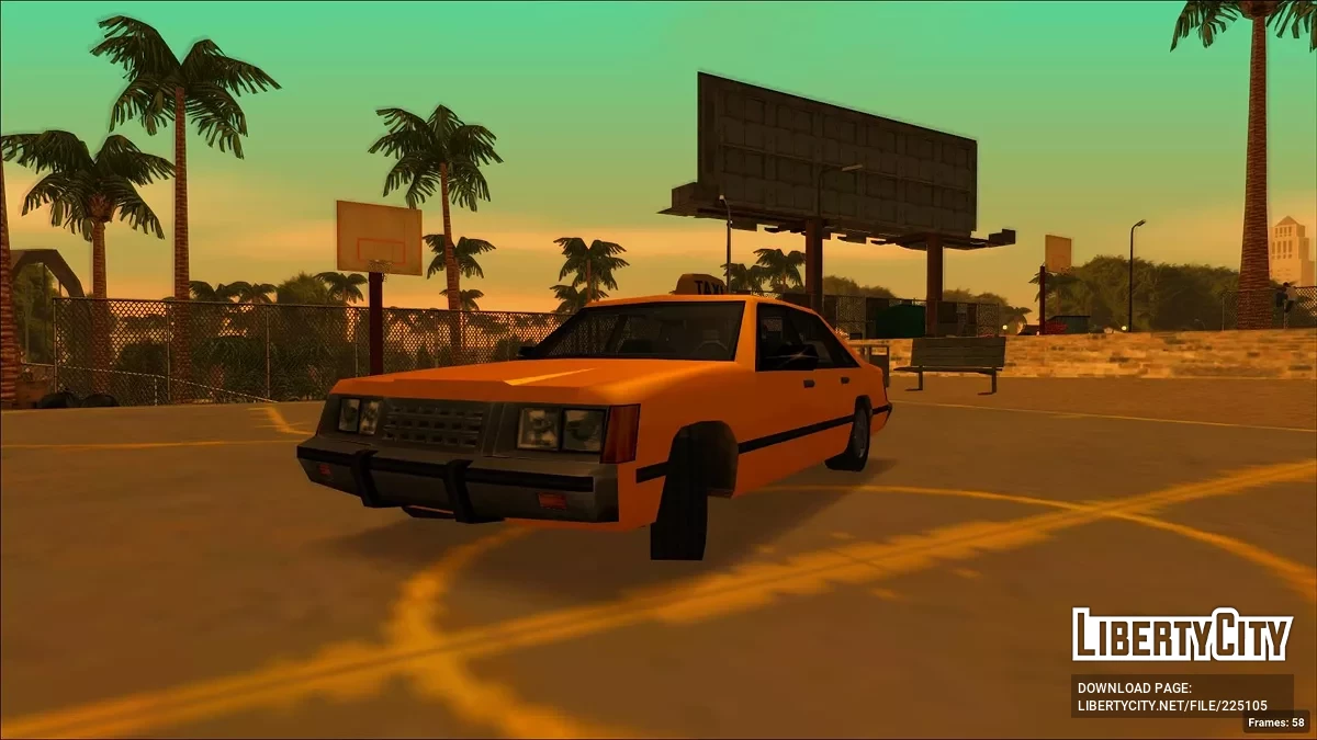 Такси из GTA Vice City Stories / GTA San Andreas