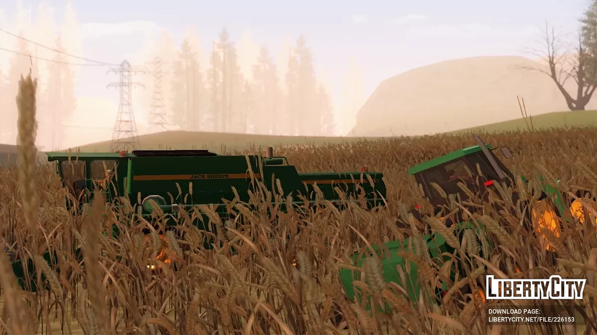 Brute Farm Trailer [Vehfuncs] / GTA San Andreas