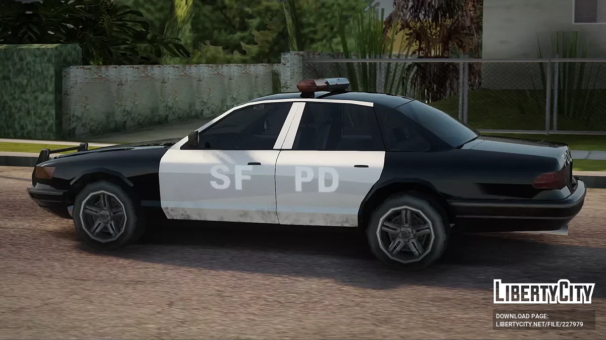 1992 Vapid Stanier SFPD / GTA San Andreas