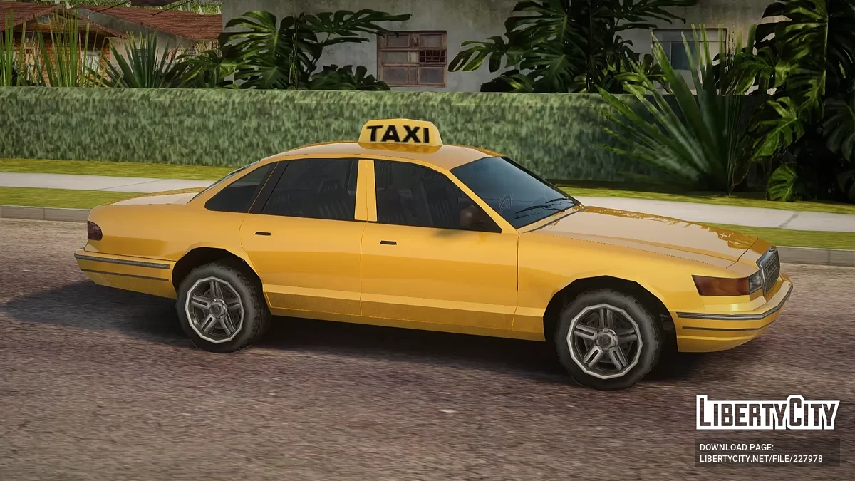 1992 Vapid Stanier TAXI / GTA San Andreas