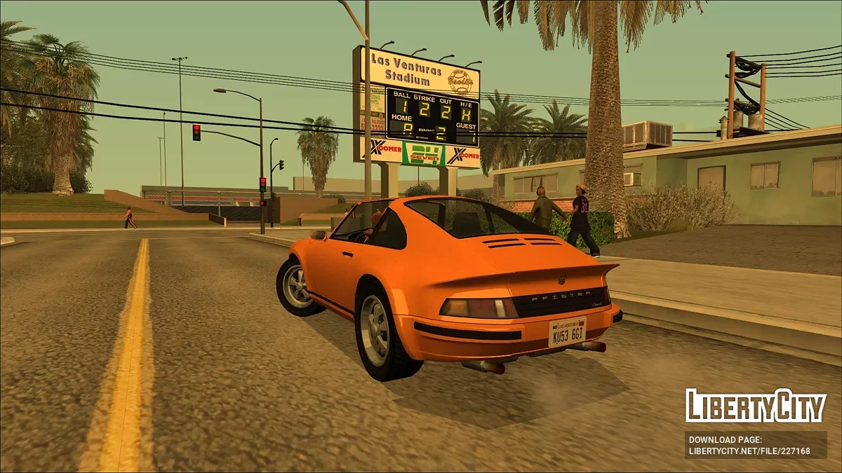 GTA 5 Pfister Comet Classic / GTA San Andreas