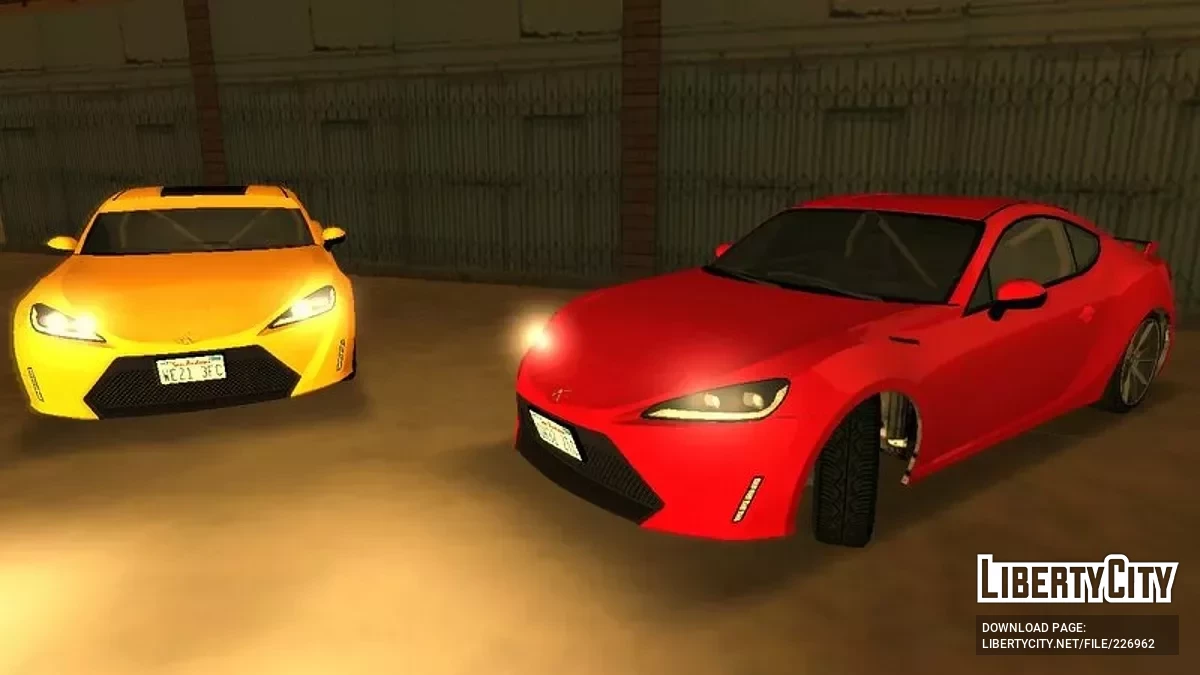 Karin S95 из GTA 5 (Addon/Replace) / GTA San Andreas