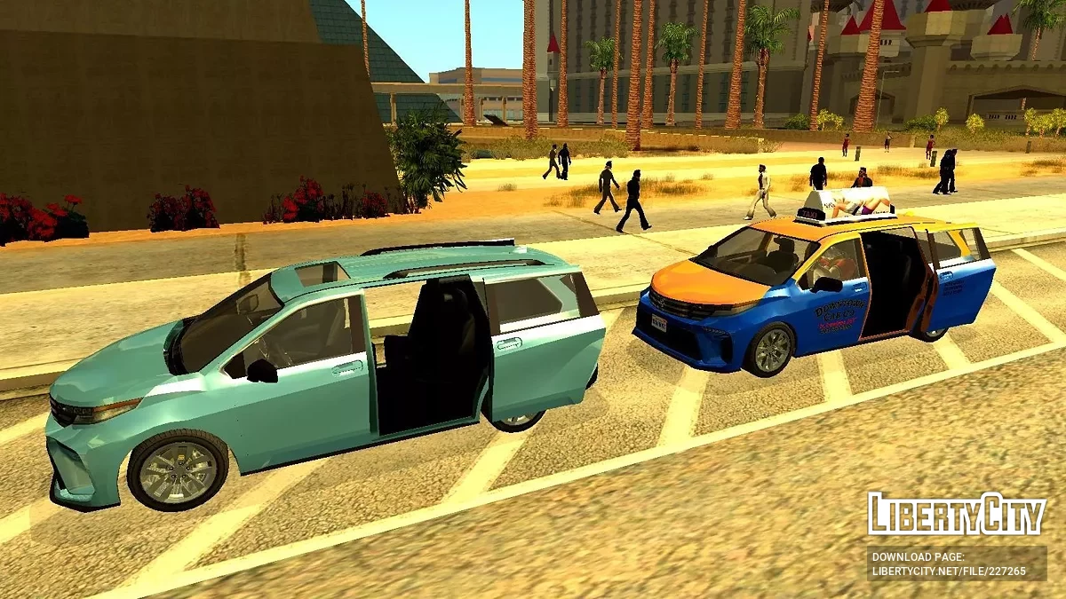 Karin Vivanite Taxi из GTA 5 / GTA San Andreas