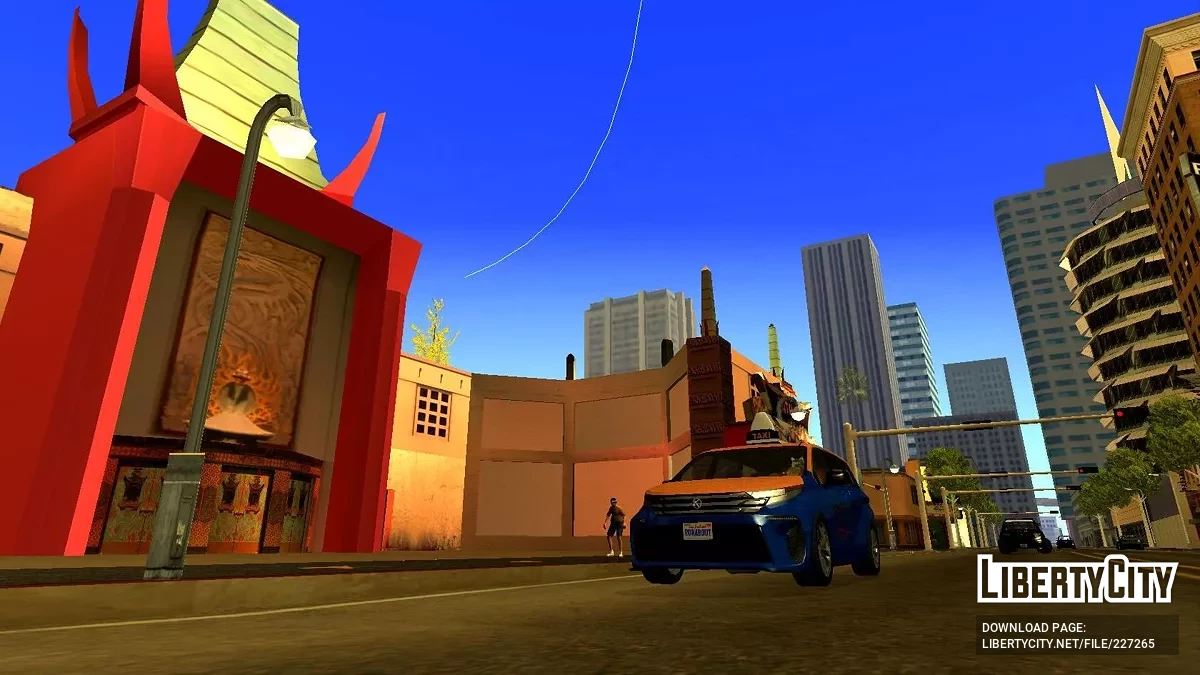 Karin Vivanite Taxi из GTA 5 / GTA San Andreas