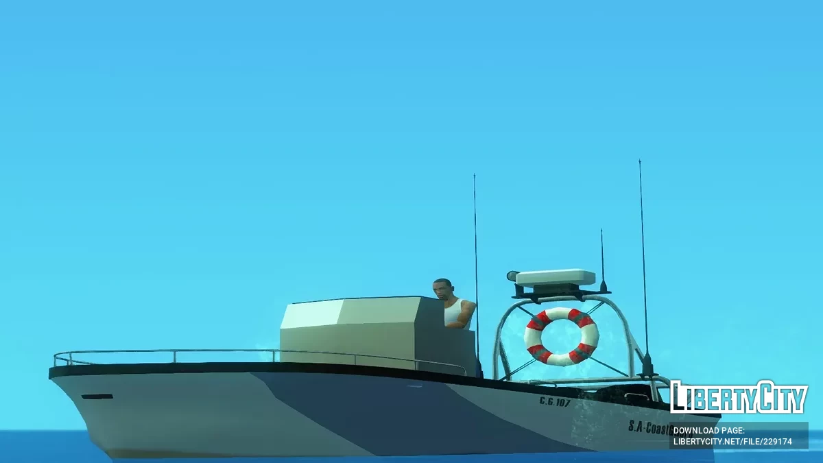 Dinka Coastguard из GTA 5 / Online [HD Unvierse Style / Vehfuncs] / GTA San Andreas