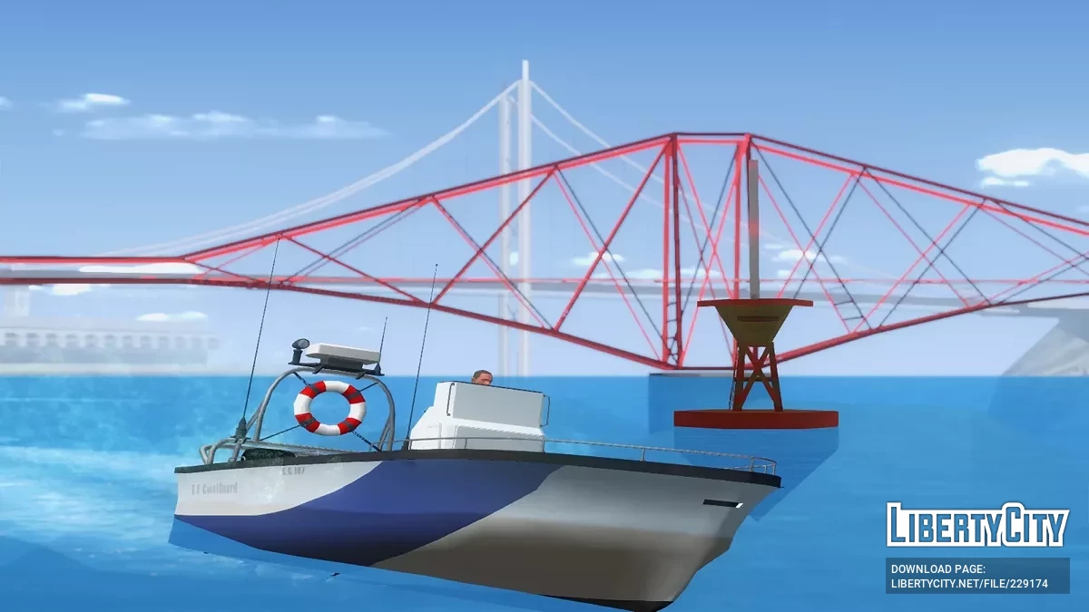 Dinka Coastguard из GTA 5 / Online [HD Unvierse Style / Vehfuncs] / GTA San Andreas