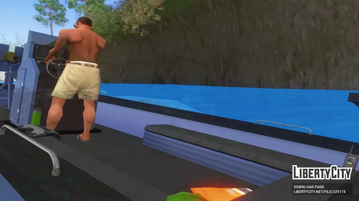 Dinka Coastguard из GTA 5 / Online [HD Unvierse Style / Vehfuncs] / GTA San Andreas