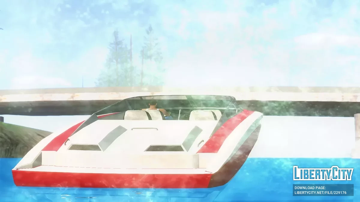 Grotti Squalo V из GTA 5 / Online [Vehfuncs] / GTA San Andreas