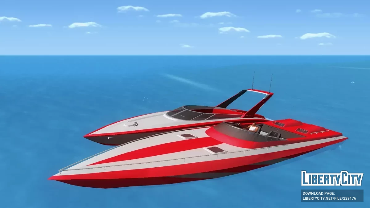 Grotti Squalo V из GTA 5 / Online [Vehfuncs] / GTA San Andreas