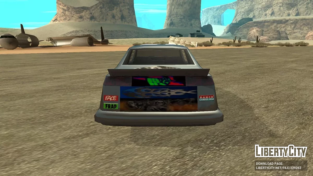 Горячий гонщик из GTA SA Armageddon / GTA San Andreas