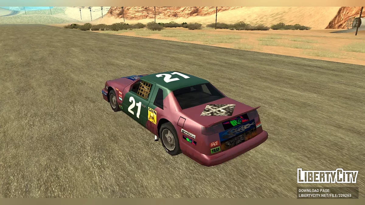 Горячий гонщик из GTA SA Armageddon / GTA San Andreas