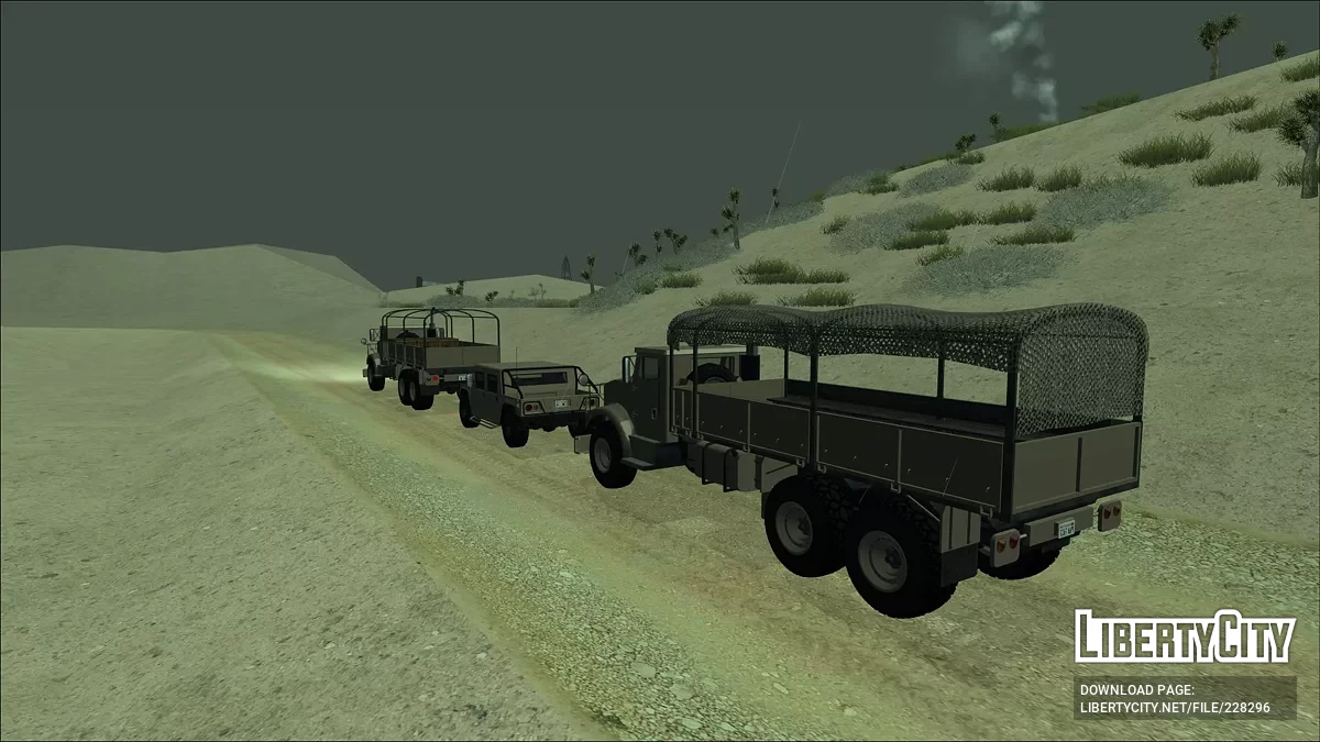 HVY Barracks из GTA 5 / GTA San Andreas