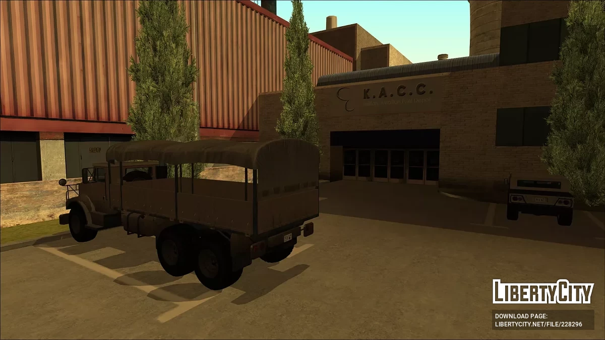 HVY Barracks из GTA 5 / GTA San Andreas