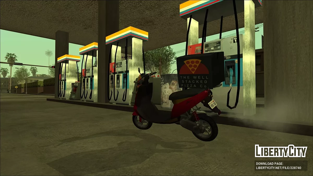 Pegassi Pizzaboy из GTA 5 / GTA San Andreas