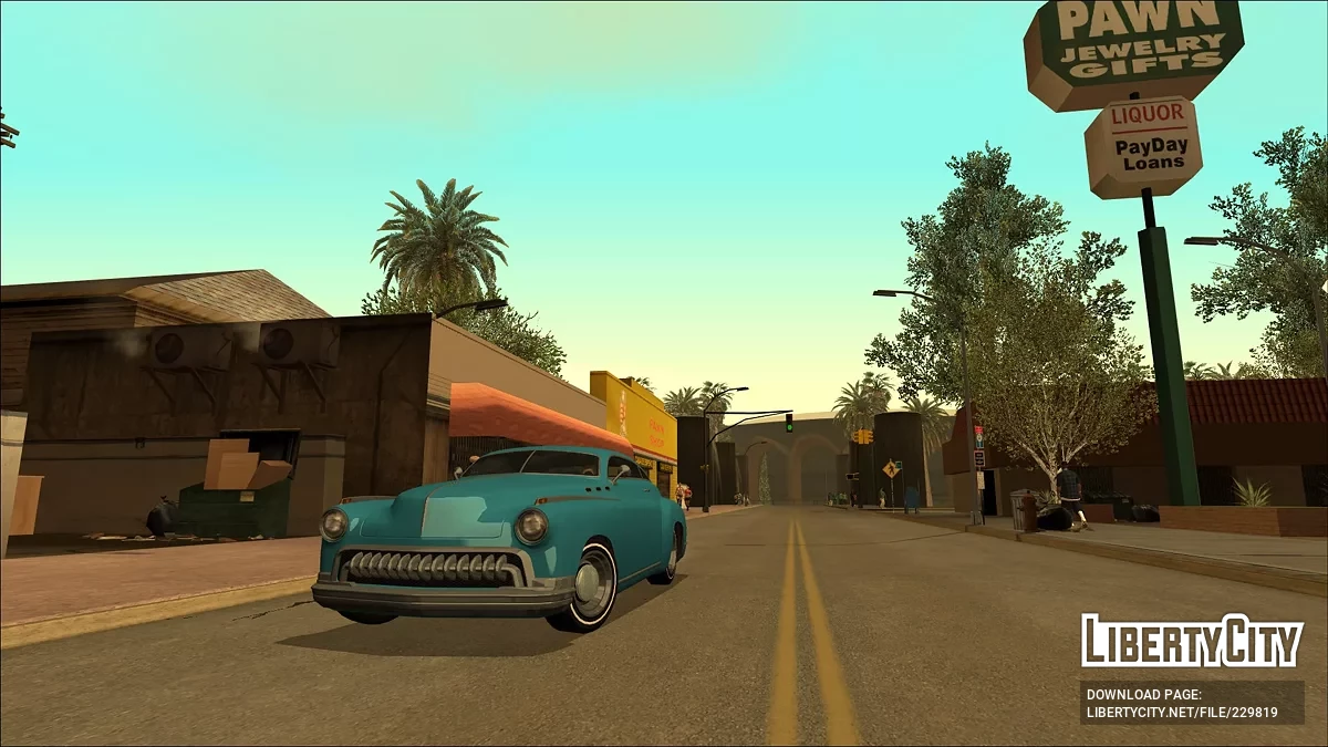 Albany Hermes из GTA 5 / GTA San Andreas