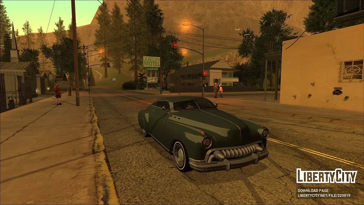 Albany Hermes из GTA 5 / GTA San Andreas