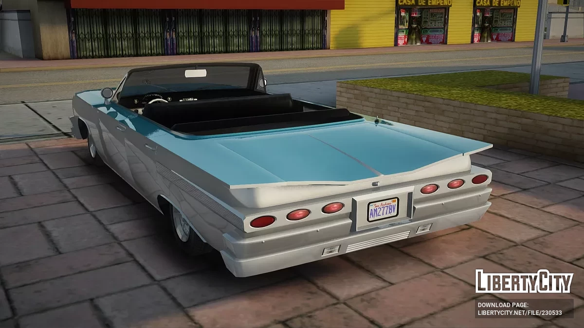 Declasse Voodoo Fordor Convertible из GTA 5 / GTA San Andreas