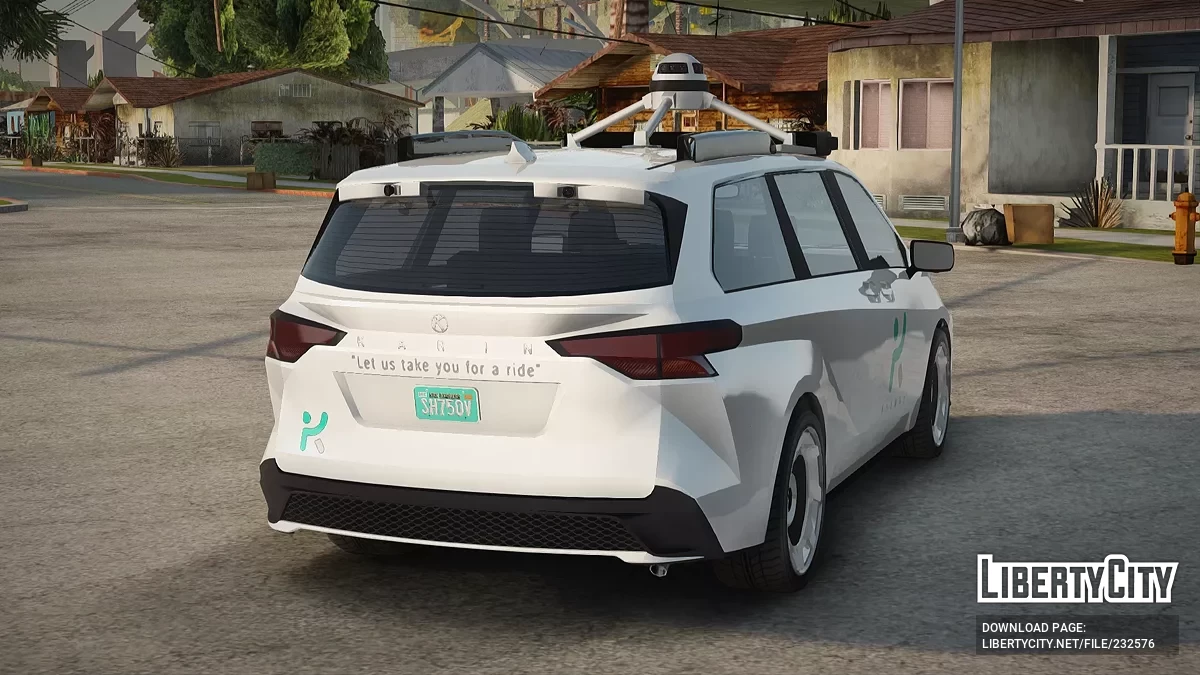 Karin Vivanite и Robotaxi из GTA 5 / GTA San Andreas