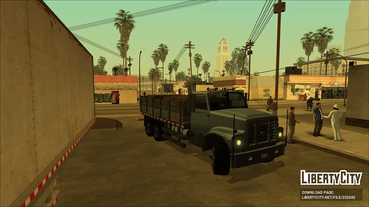 Vapid Yankee из GTA 4 / GTA San Andreas