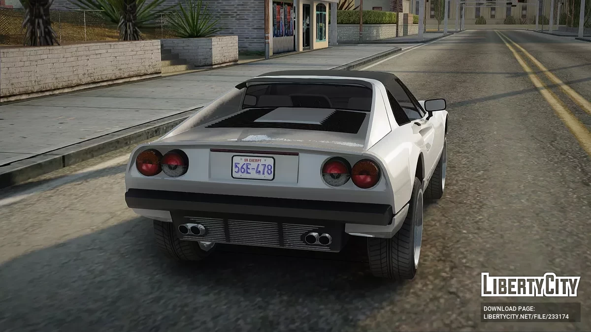 GTA V-ar Grotti Turismo Retrò / GTA San Andreas