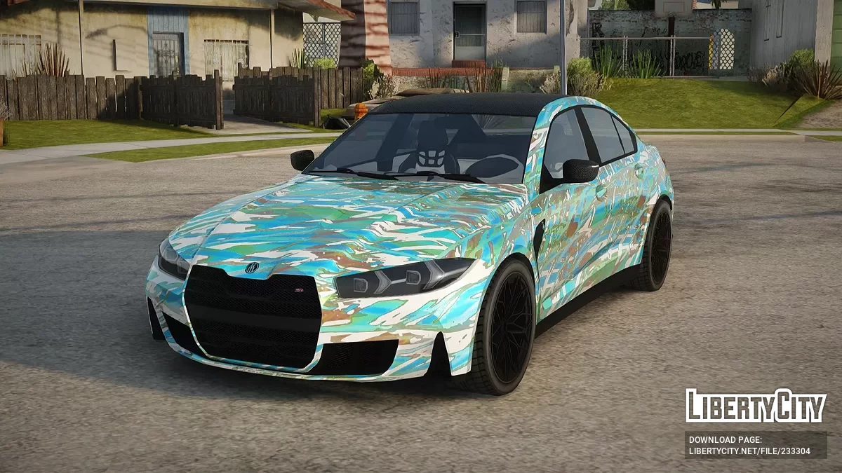 Ubermacht Sentinel GTS из GTA 5 / GTA San Andreas