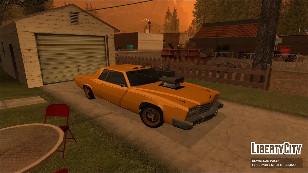 Albany Buccaneer из GTA 4 / GTA San Andreas