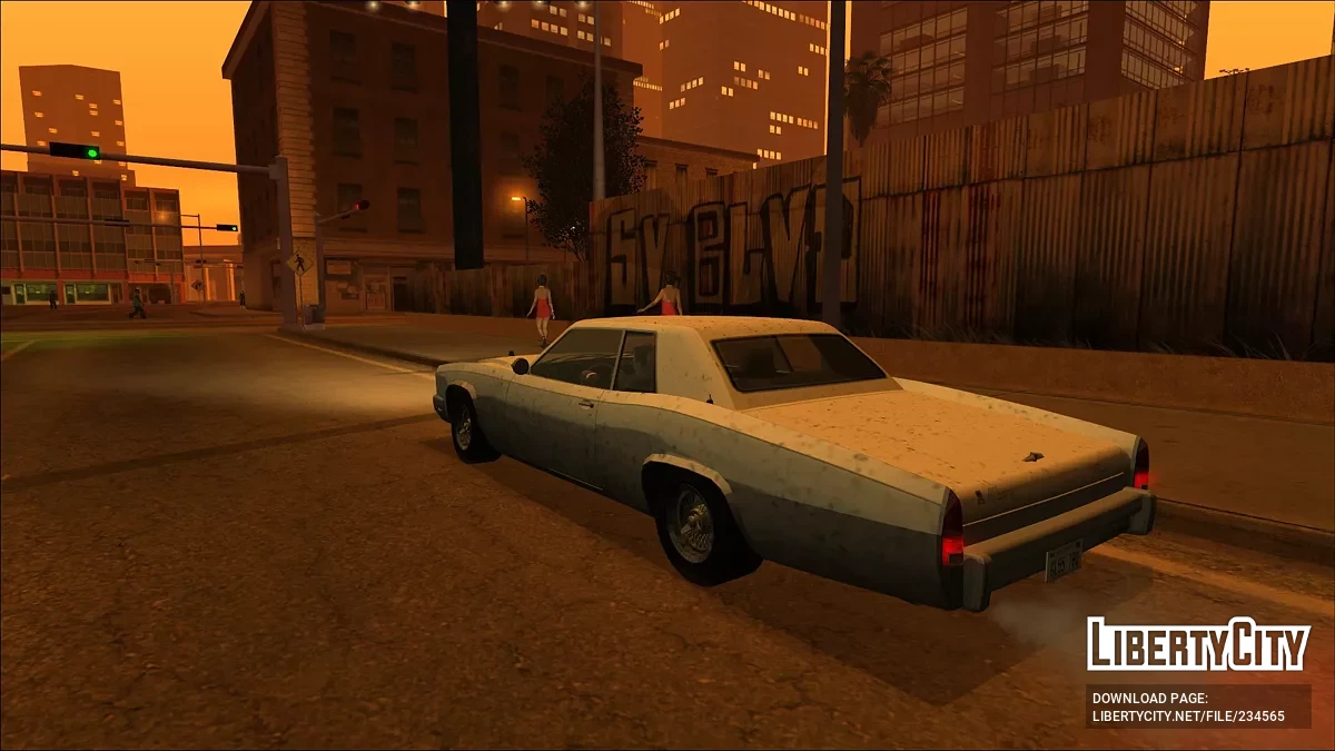 Albany Buccaneer из GTA 4 / GTA San Andreas