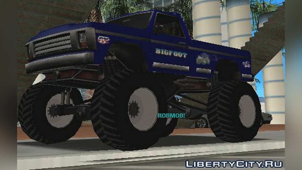 Скачать Bigfoot Monstera Skin (Realistic) для GTA San Andreas