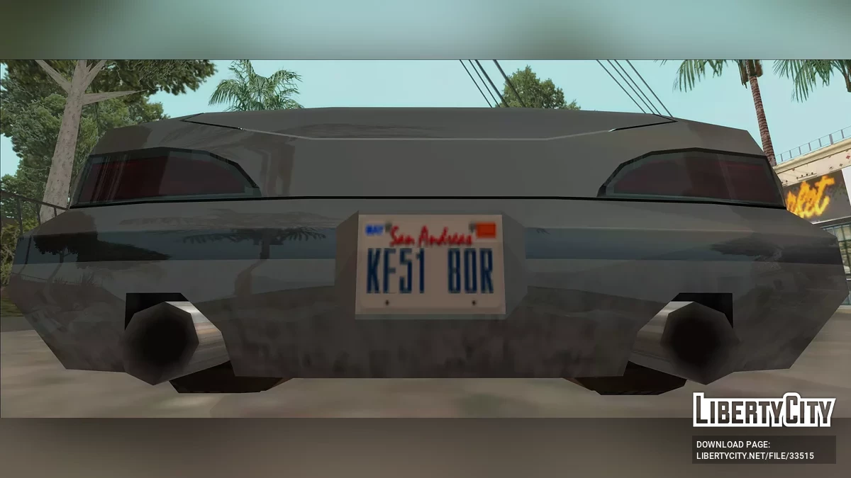 Номерные знаки из GTA V / GTA San Andreas