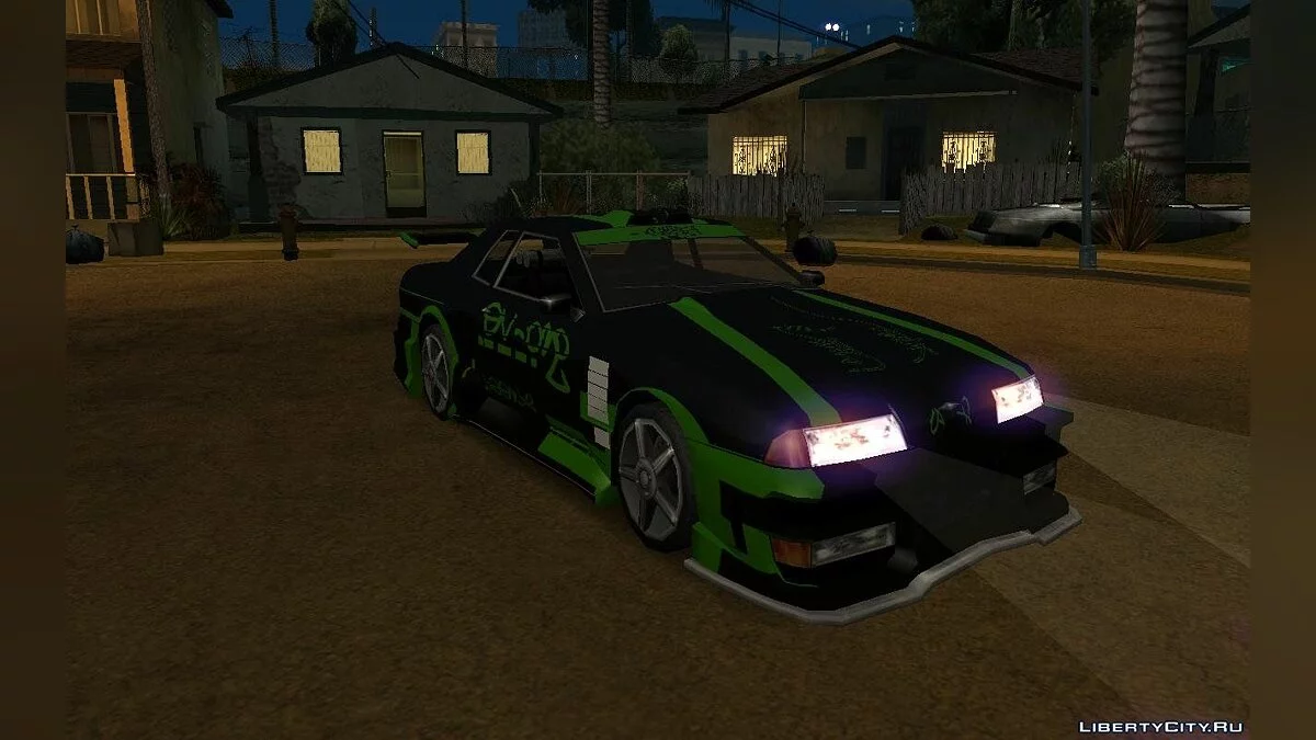 Бандидстский винил grove для elegy / GTA San Andreas