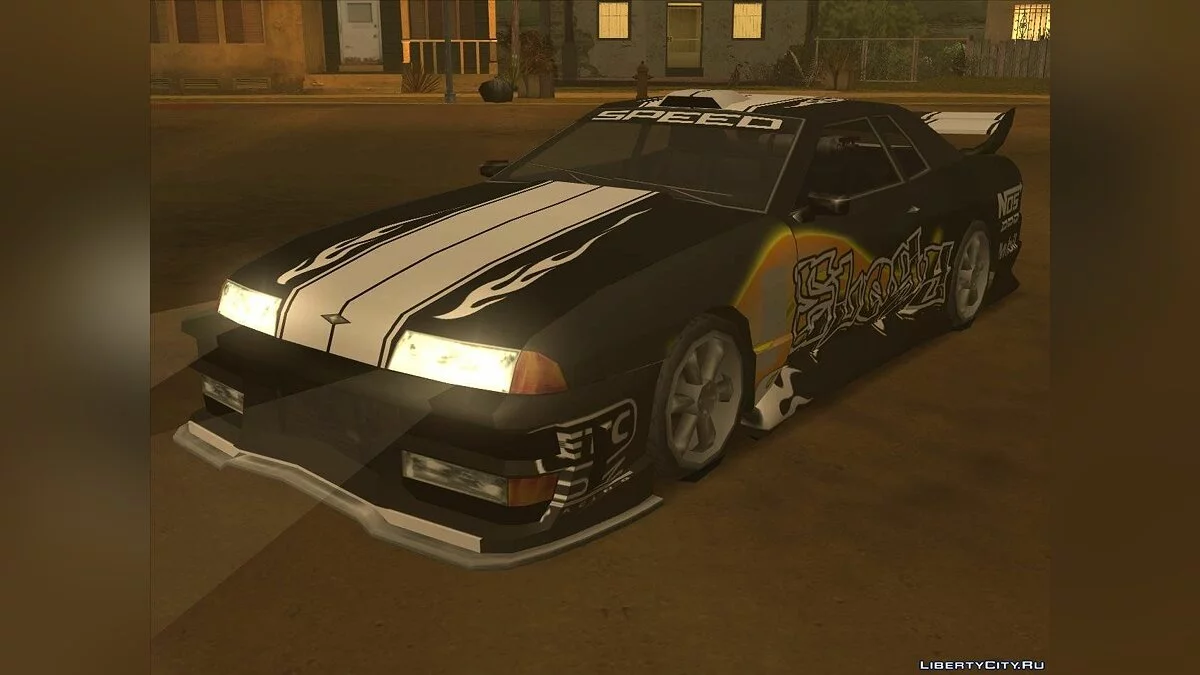 Новая покрасочная работа для Elegy v2.0 / GTA San Andreas