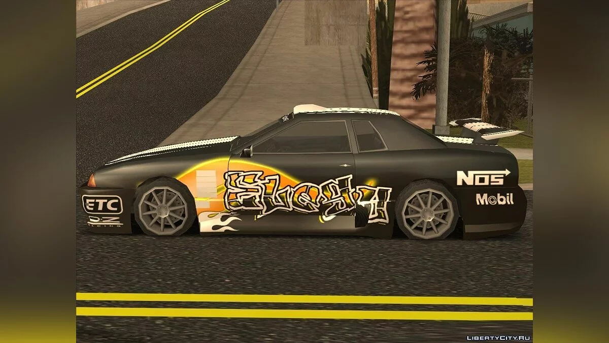 Новая покрасочная работа для Elegy v2.0 / GTA San Andreas