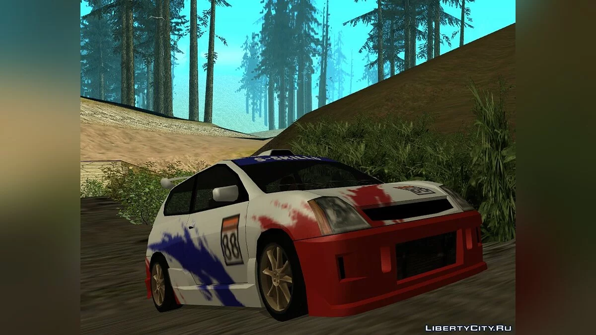 Раллийные раскраски для Curve и Uranus / GTA San Andreas