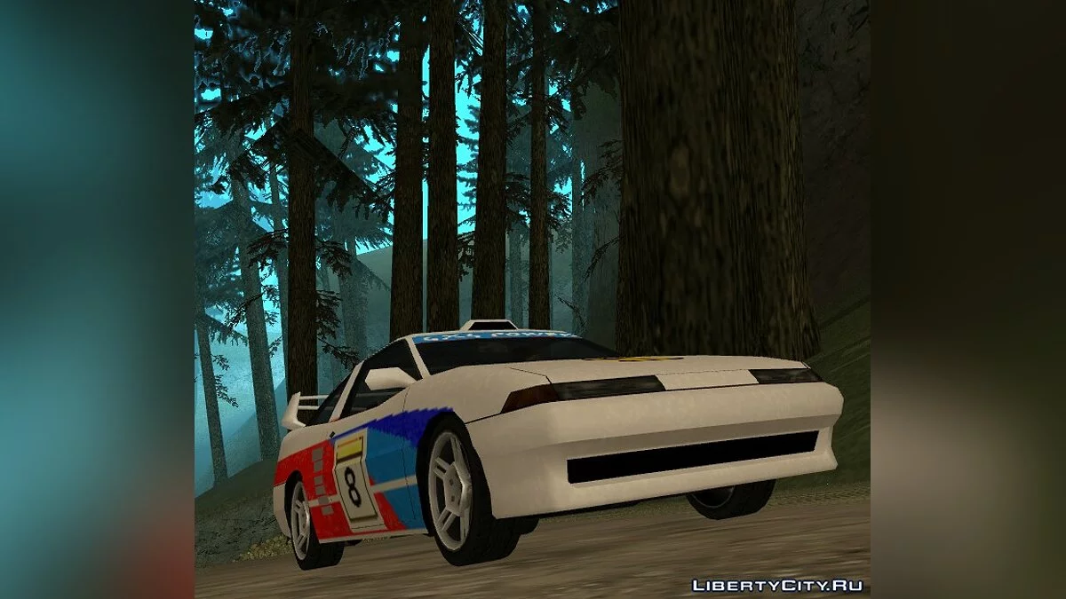 Раллийные раскраски для Curve и Uranus / GTA San Andreas