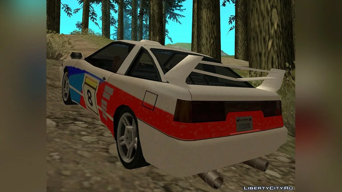 Раллийные раскраски для Curve и Uranus / GTA San Andreas