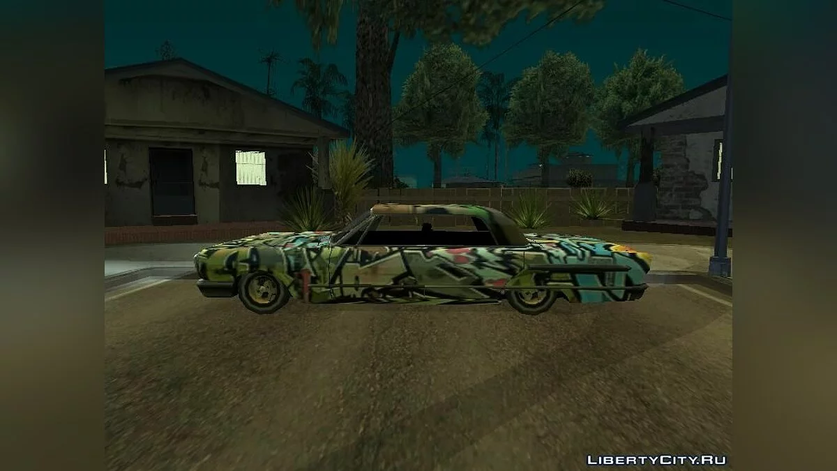 Винил для Savanna в стиле ГРАФФИТИ (Версия 3) / GTA San Andreas