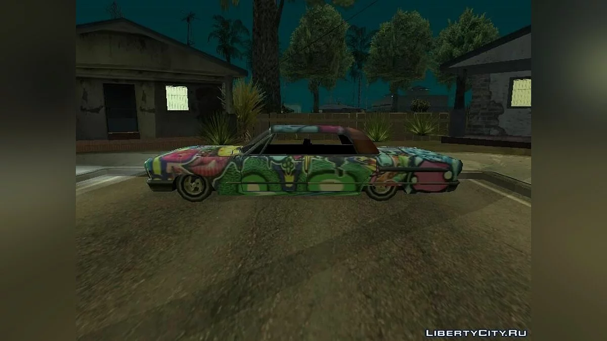 Винил для Savanna в стиле ГРАФФИТИ(Версия 2) / GTA San Andreas