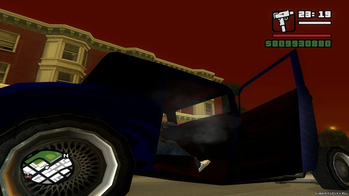 Hotknife Color / GTA San Andreas