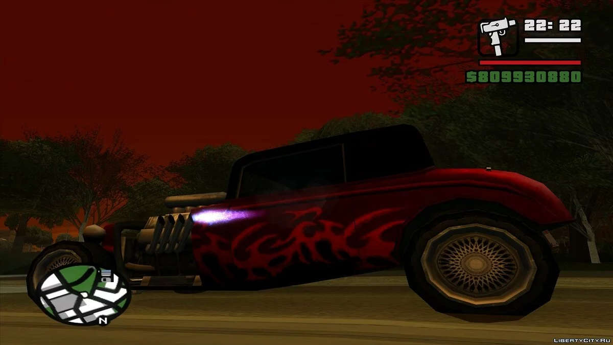 Hotknife Color / GTA San Andreas