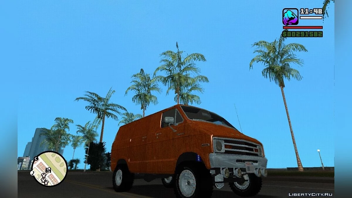 Винилы для Dodge Tradesman SWB / GTA San Andreas